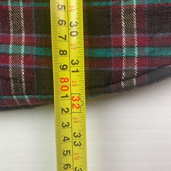 RC ROUGH COUNTRY Mens Long Sleeve Flannel Sherpa Lined Plaid Shirt Size M - Picture 8 of 8